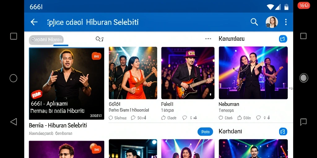 Tampilan antarmuka aplikasi 666I yang menarik dan informatif.