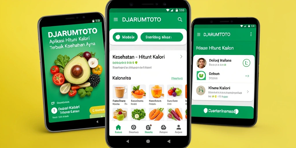 Tampilan antarmuka pengguna DJARUMTOTO yang menarik dan fungsional.
