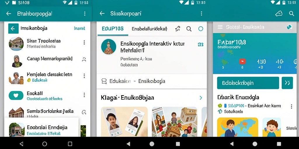 Tampilan antarmuka aplikasi SIAP108 yang menarik dan informatif.