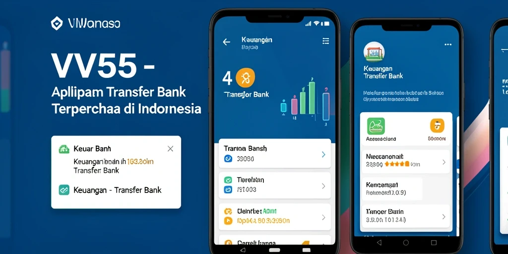 Antarmuka aplikasi VV55 yang intuitif dan mudah digunakan.